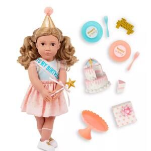 Our Generation Romy 18" Birthday Party Doll & Accessories Set NWT